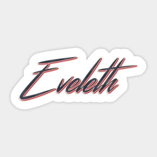 Eveleth City Sticker